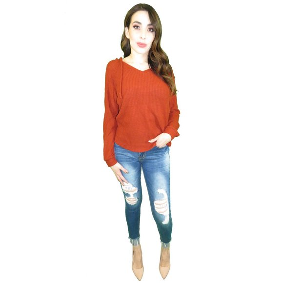 Mervele Hacci Loose Fitt Hoodie Sweater - Picture 2 of 2